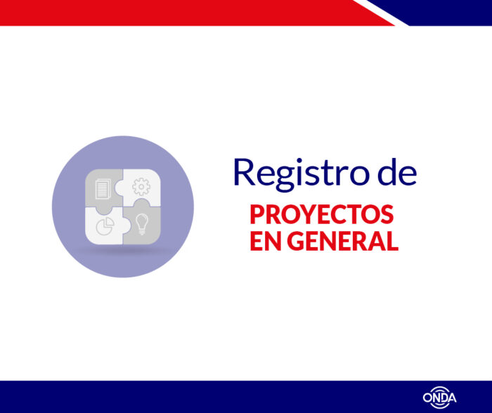 Registro de Proyectos en General