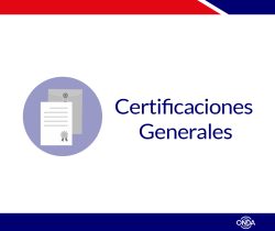 Certificaciones Generales (Otros)