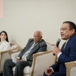 El director la ONDA, José Rubén Gonell Cosme, expone en el panel enla UASD.
