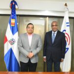 José Ruben Gonell Cosme, director general de la ONDA y Sherif Saadallah, director ejecutivo de la Academia de la OMPI.