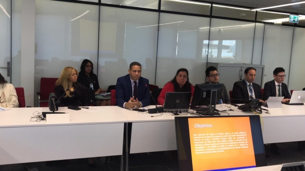 Director de la ONDA expone en Ginebra avances operativos e institucionales de esa institución