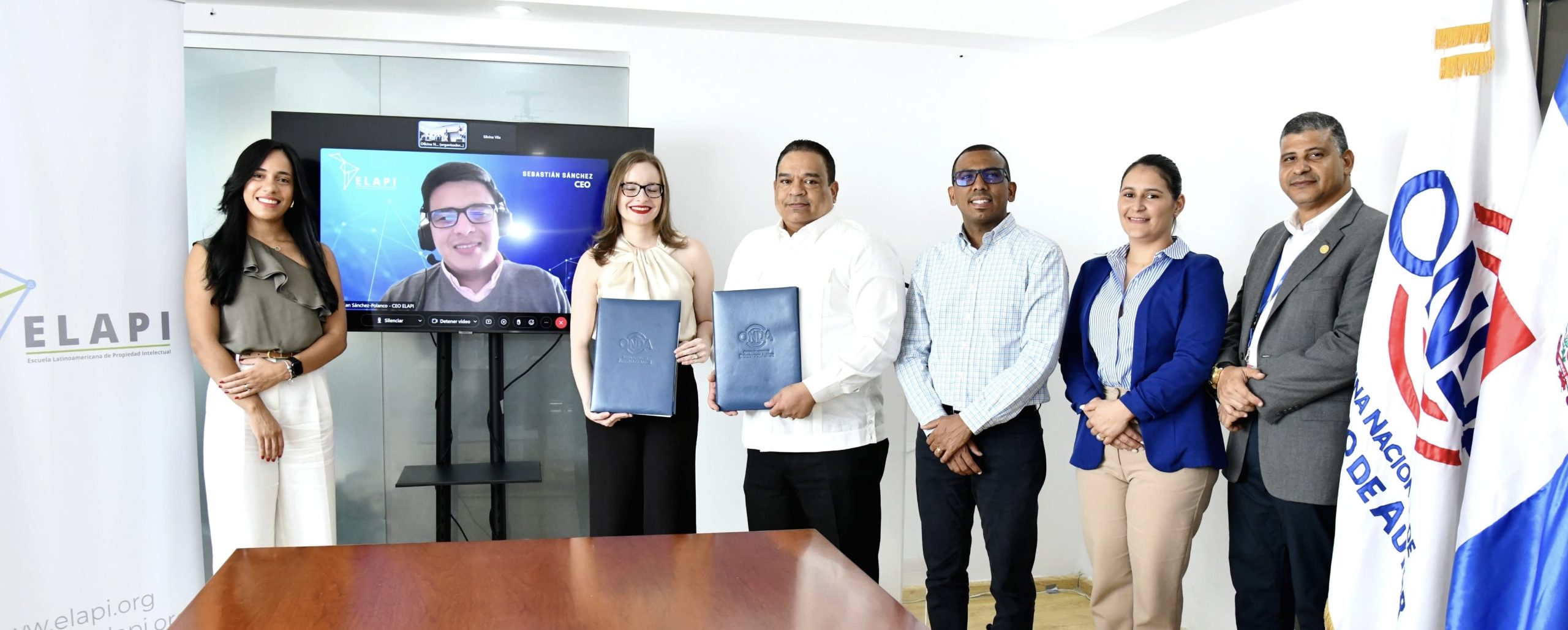 La ONDA y ELAPI firman acuerdo de cooperación para fortalecer el derecho de autor en República Dominicana (1)