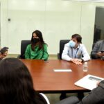 Director de la Onda, José Ruben Gonell Cosme recibe visita de cortesía de la directora ejecutiva de Indotel, Julissa Cruz