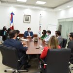 Director de la Onda, José Ruben Gonell Cosme recibe visita de cortesía de la directora ejecutiva de Indotel, Julissa Cruz