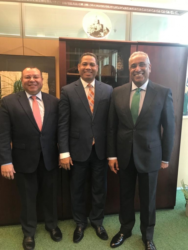 Trajano Santana gestiona en Ginebra asesoría técnica para la ONDA