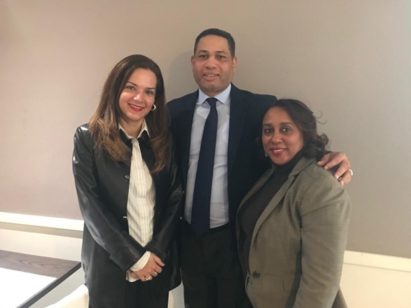 Trajano Santana sigue difundiendo el trabajo de la ONDA a nivel internacional