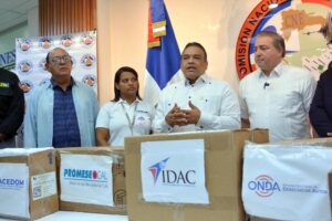 La ONDA junto a otras instituciones entregan ayuda para afectados del huracán Fiona