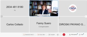 La ONDA inicia seminario virtual sobre el derecho de autor con 124 participantes