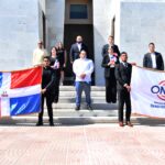 El director de la ONDA encabeza comitiva deposita ofrenda floral en Altar de la Patria