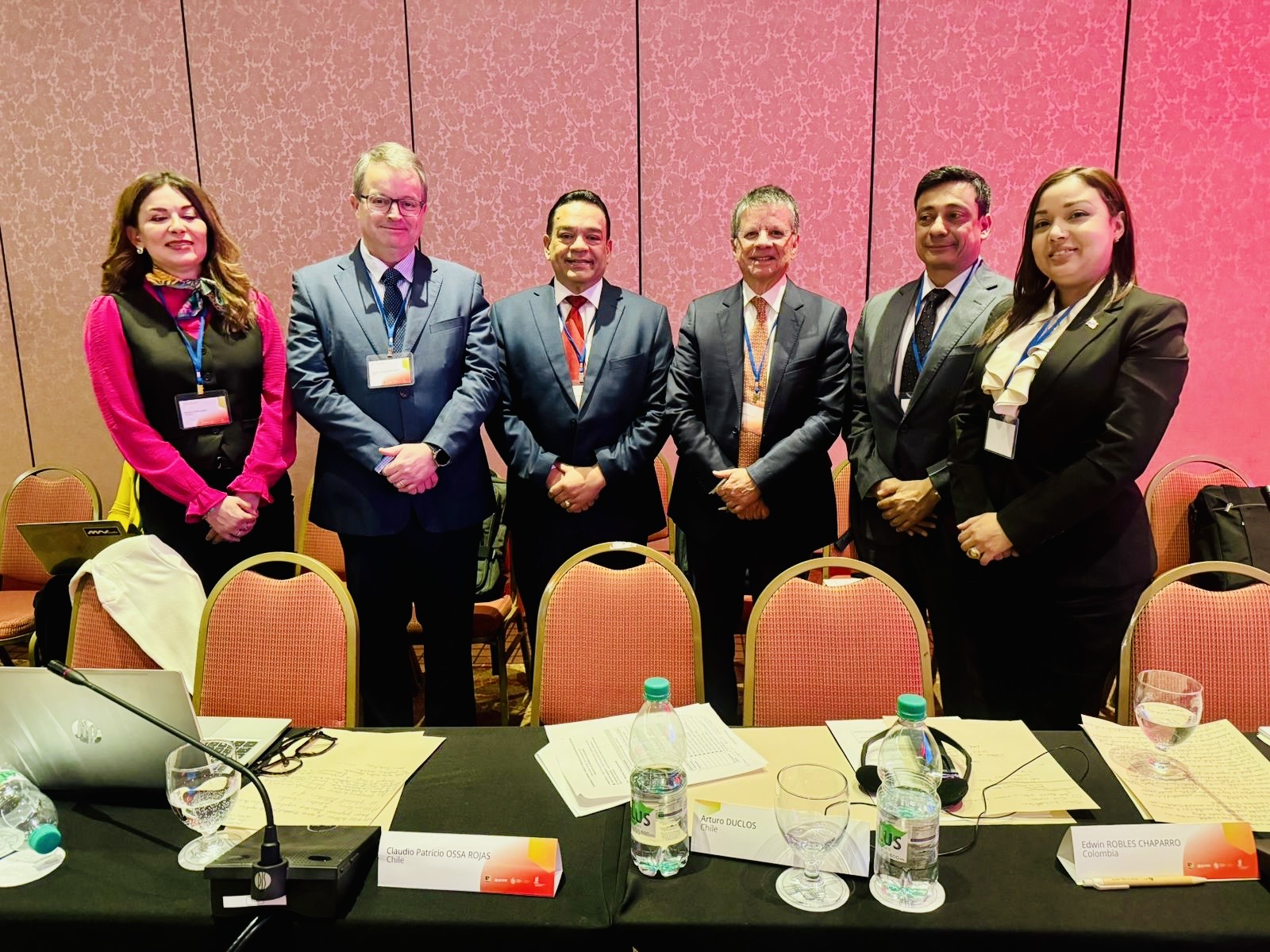 Gonell Cosme participa en la conferencia de a la OMPI en Uruguay.